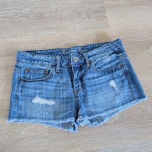 ✨4 for 12 American Eagle Distressed Denim Shorts Size 4